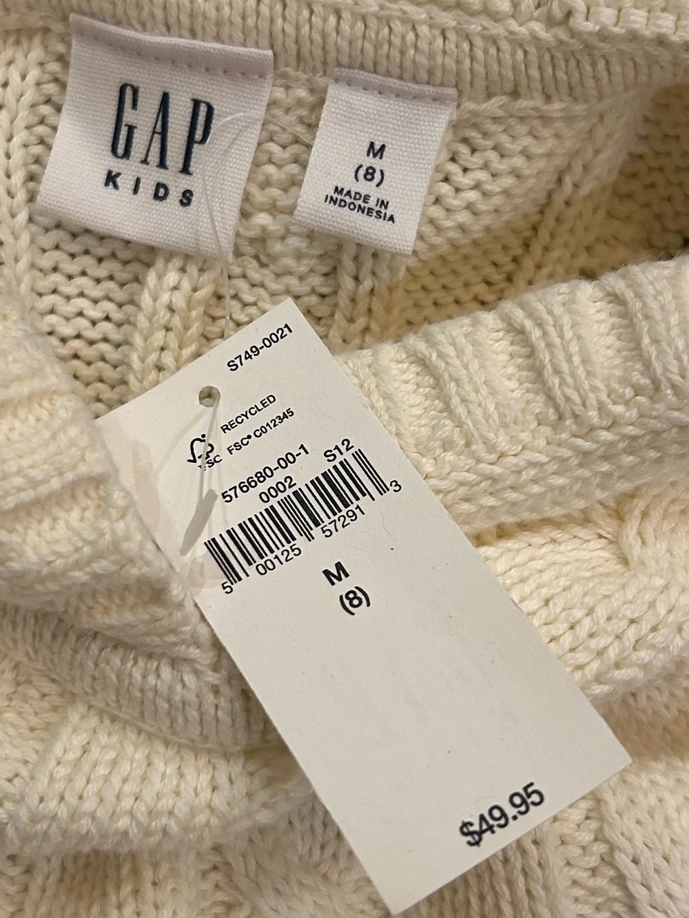 GAP classic cable